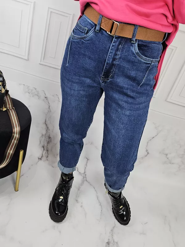 Spodnie Jeans - Sara  Mom Fit