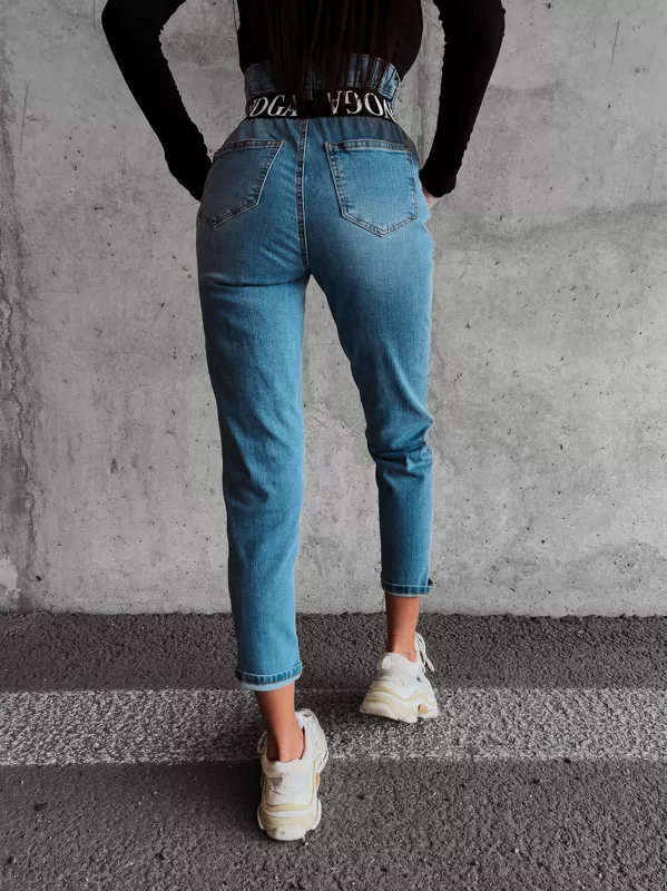 Spodnie Jeansowe GRAF - niebieskie